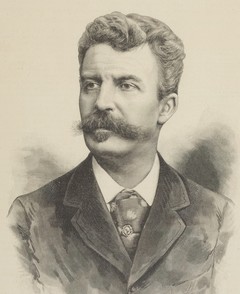 photographie en sépia de Guy de Maupassant